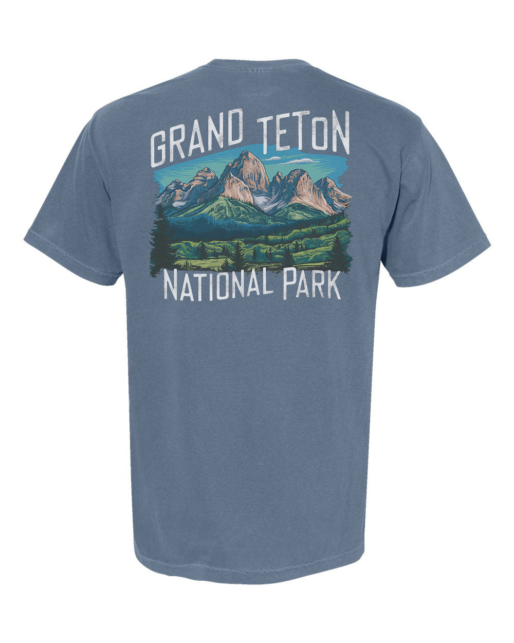 Grand Teton Mountain Tee - Hedgerow Apparel