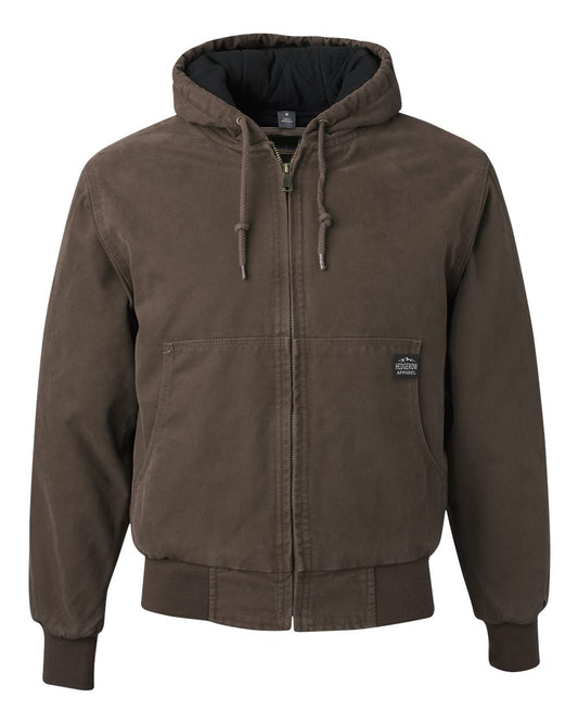 Hedgerow Apparel Timberline jacket, perfect for hunters and outdoor enthusiasts, offering rugged protection and warmth in harsh weather conditions