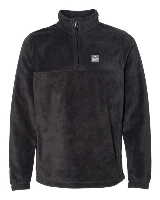 Hedgerow Apparel fleece pullover, perfect for hunters and fishermen, offering lightweight warmth, comfort, and durability in chilly outdoor conditions.