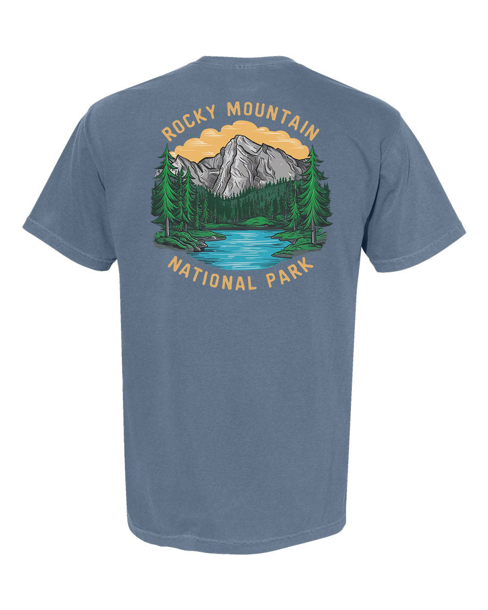 Rocky Mountain NP Tee - Hedgerow Apparel